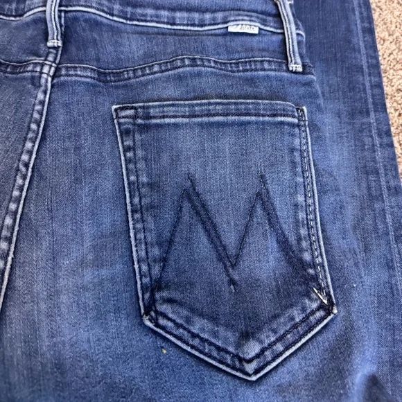 Mother Jeans High Waist Rascal Cropped - Picture 8 of 8
